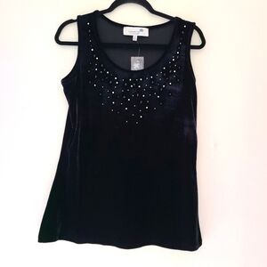 NWT COMPLETELY ME BY LIZ LANGE black top